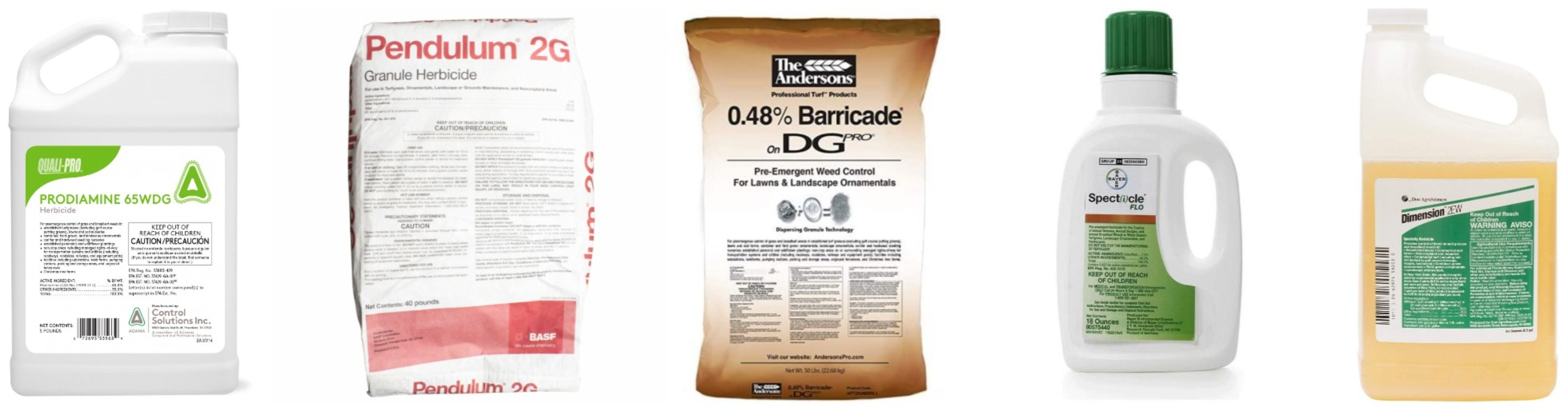 St. Augustinegrass: Pre-emergent Herbicides (Weed Preventer)