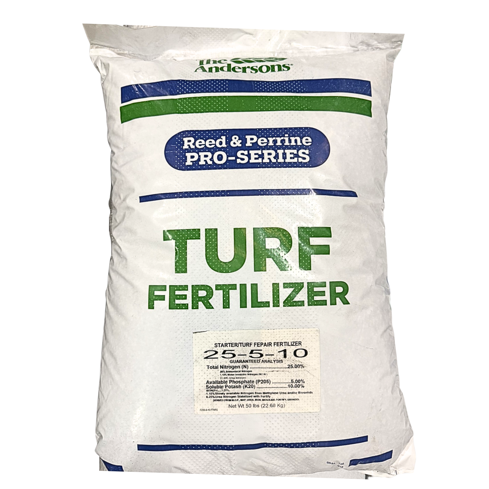 The Andersons | Reed & Perrine Turf Fertilizer 25-5-10 | Lawn and