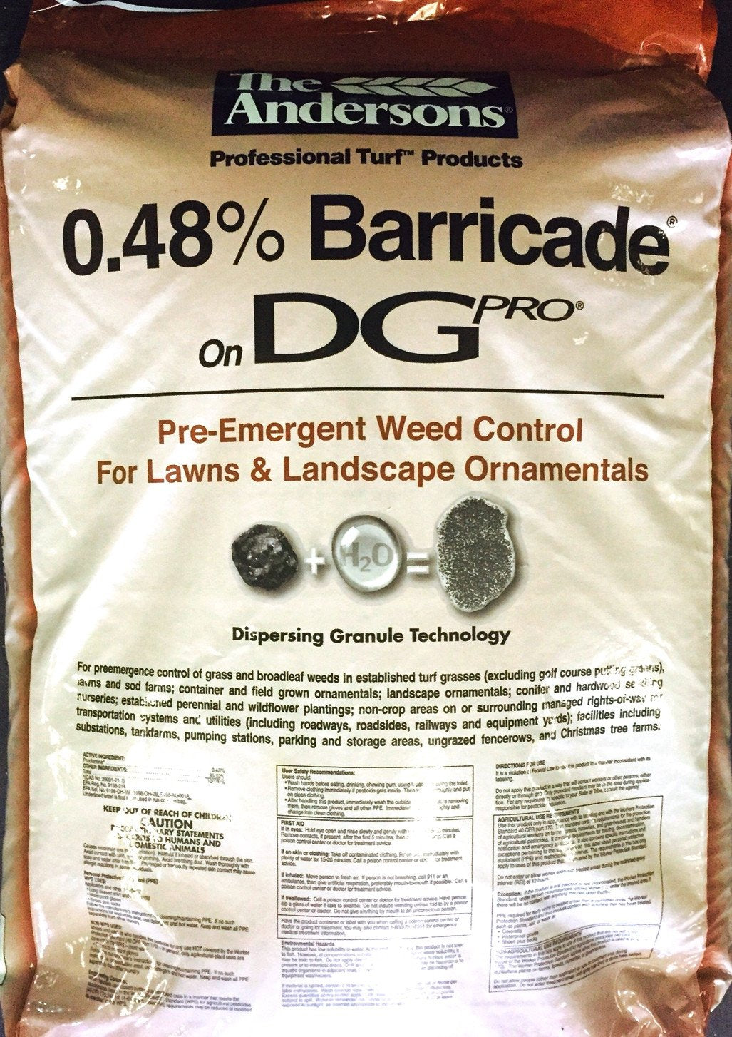 barricade pre emergent herbicide The Anderson's 0.48 Barricade Herbicide (50lb)
