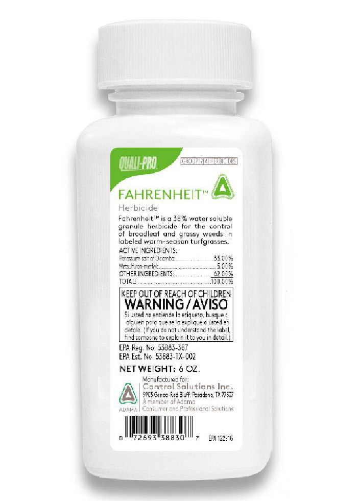 Fahrenheit Herbicide 6oz