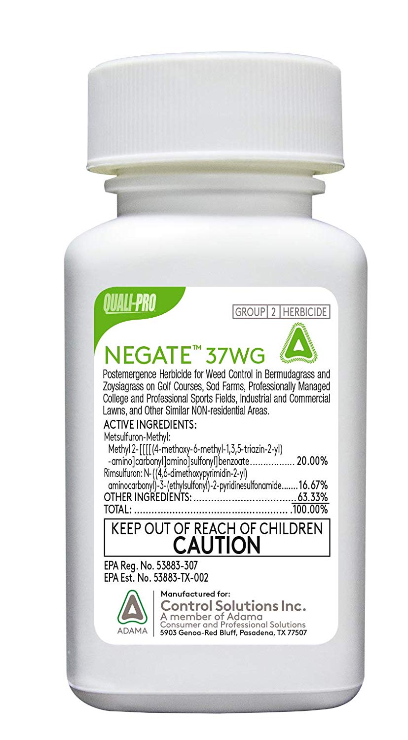 vigilant herbicide label Negate 37WG Herbicide