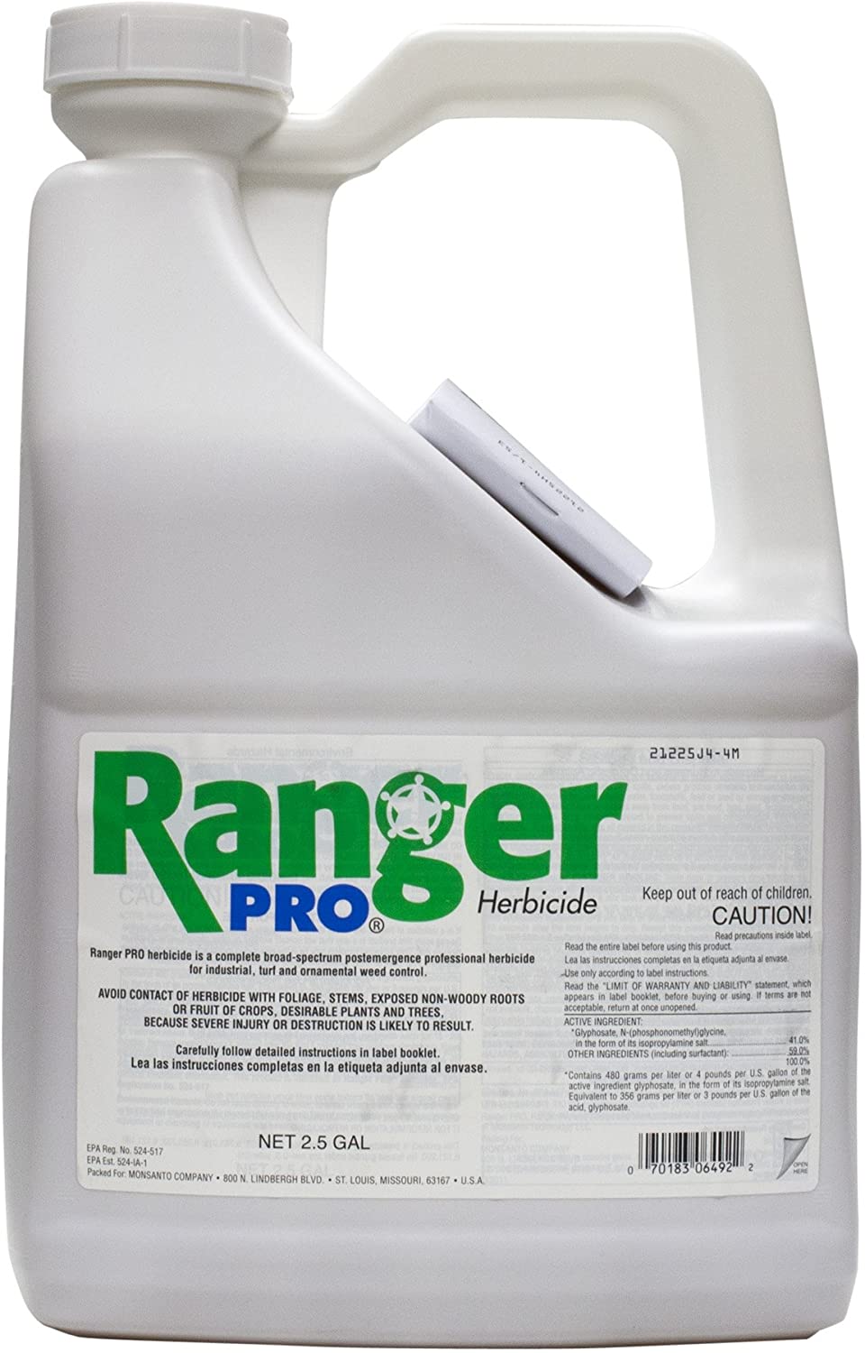 contain herbicide Ranger Pro Herbicide