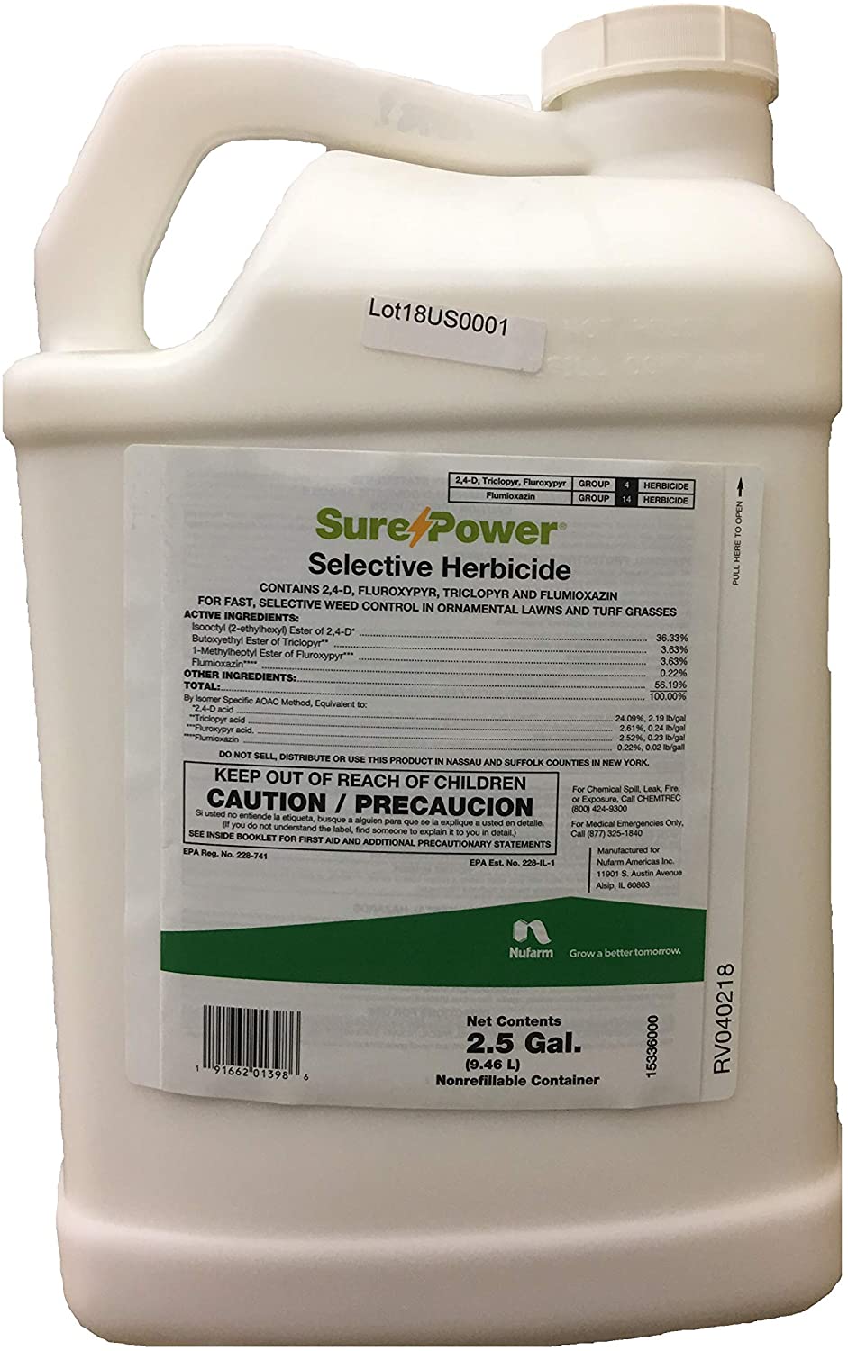 surestart herbicide rate Nufarm SurePower Selective Herbicide
