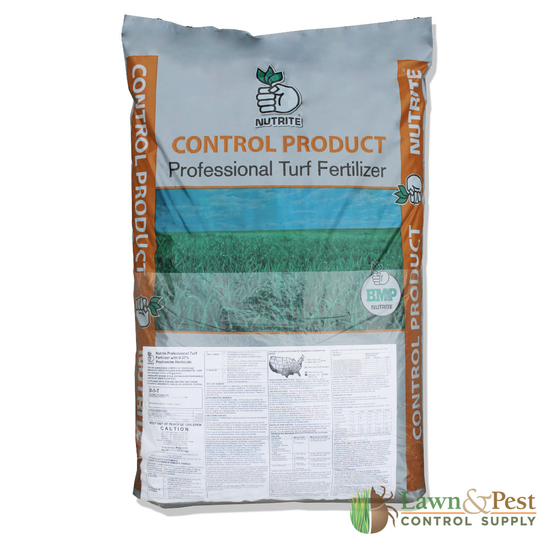 new turf herbicides Nutrite Professional with .37% Prodiamine Herbicide 0-0-7 Turf