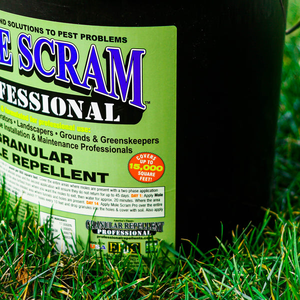 Mole Scram Professional Repellent - 22 Pound