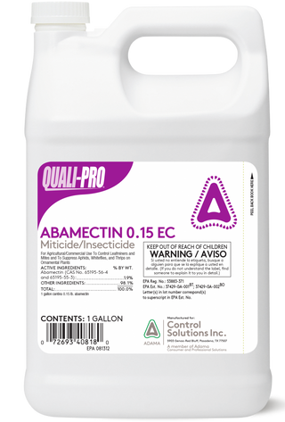 Abamectin 0.15 EC Miticide/Insecticide