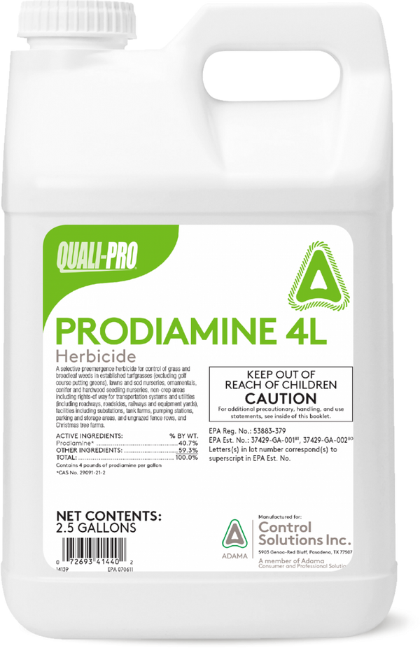 Prodiamine 4L Herbicide - 2.5 Gallon