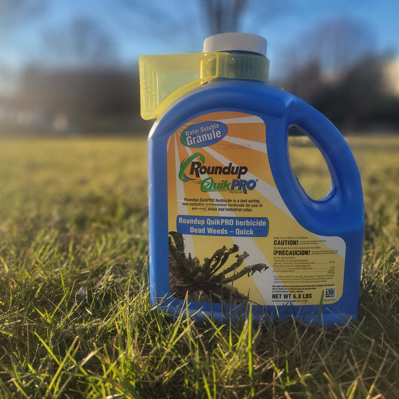 Controlling Weeds in Landscape Beds: Roundup QuikPro