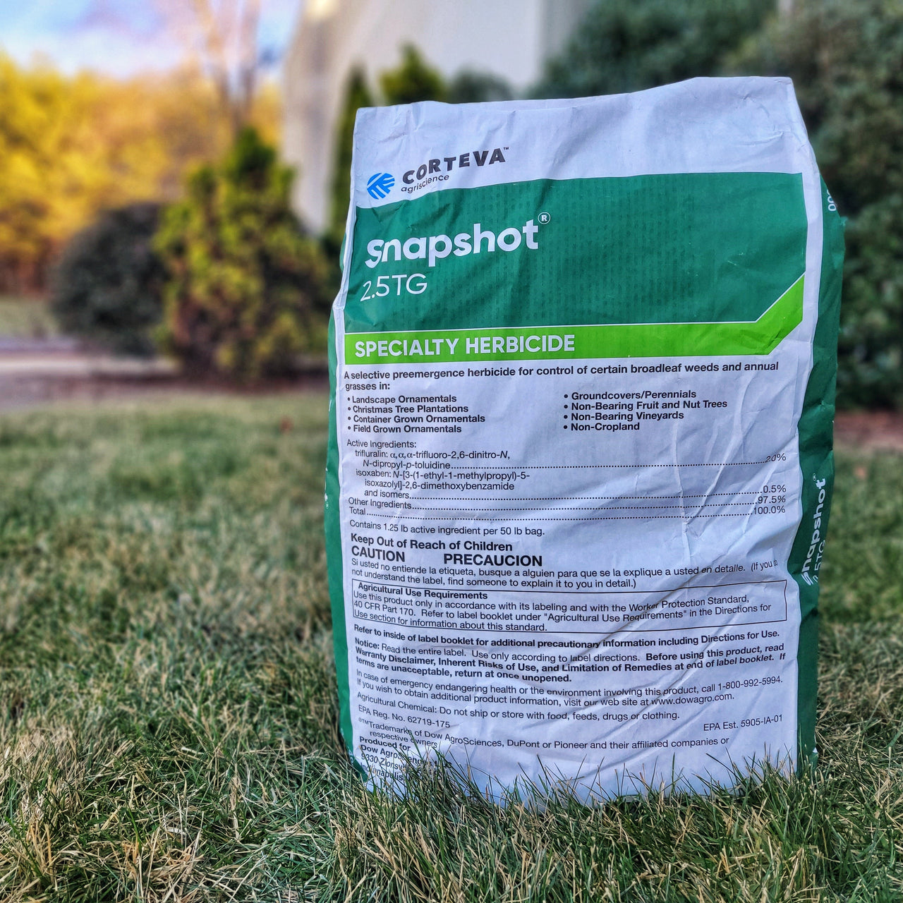 Snapshot 2.5 TG: Best Pre-emergent for Landscape Beds