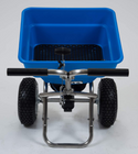 Earthway Polar Tech 100lb Professional Stainless Steel Salt / Ice Melt Broadcast Spreader