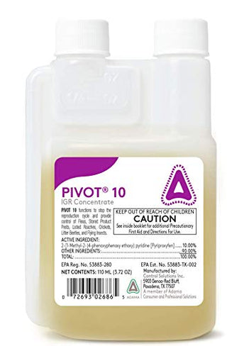 Control Solutions Pivot 10 IGR Insect Growth Regulator Concentrate 3.72oz 110ml