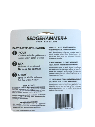 Sedgehammer Plus Turf Herbicide 13.5 Grams (4 Packs)