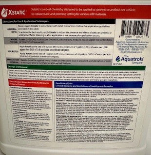 Xstatic | Synthetic Turf Static Reduction