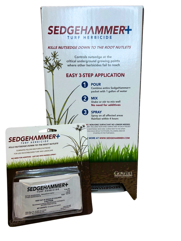 sedgehammer turf herbicide Sedgehammer Plus Turf Herbicide 13.5 Grams (4 Packs)
