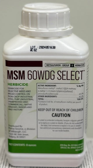 MSM60WDG SELECT Herbicide (generic Manor or Blade)