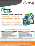 Roundup Quickpro Dry Formula with Glyphosate and Diquat (2 Jugs)