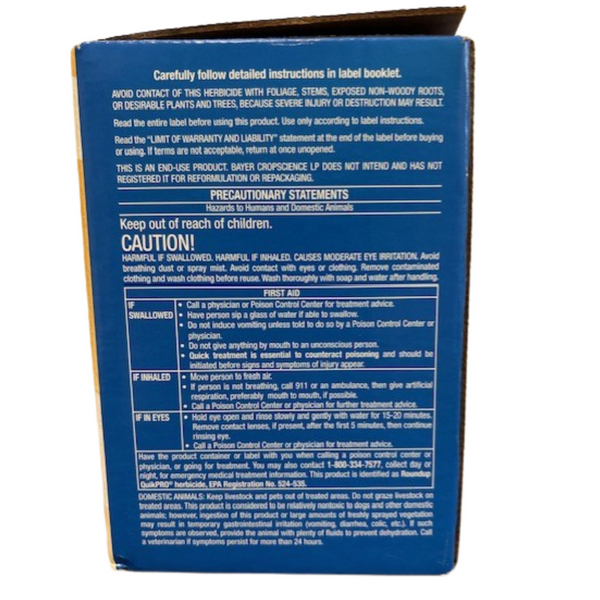 Roundup Quikpro - 15 packs per case