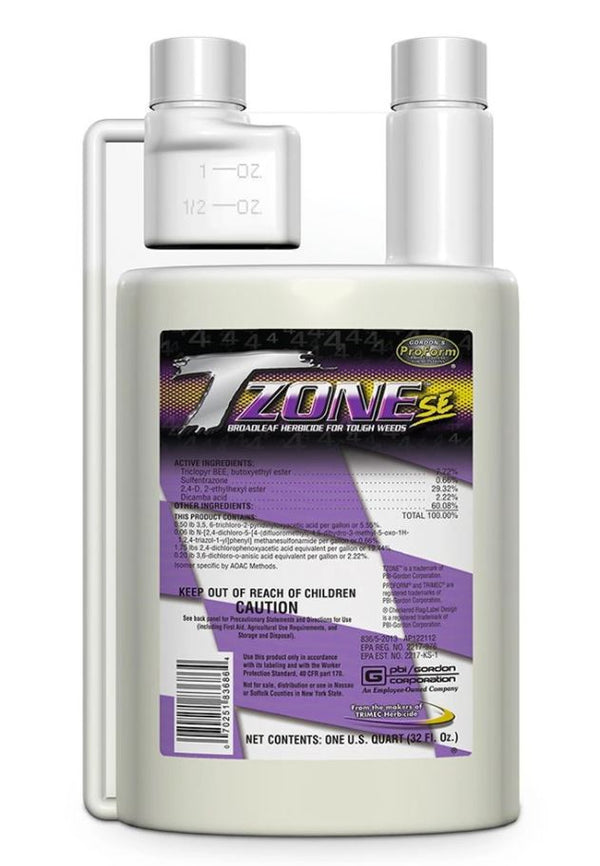 T Zone SE Broadleaf Herbicide Exceptional Control Of Broadleaf Weeds t-zone-se-broadleaf-herbicide-exceptional-control-of-broadleaf-weeds