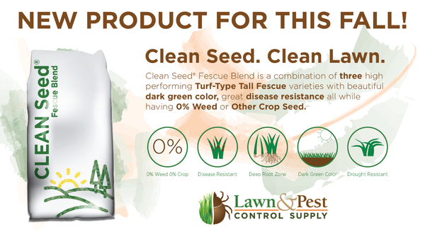 Clean Seed Tall Fescue Blend - 45lbs