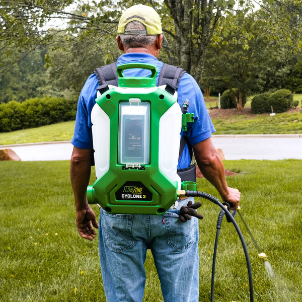 FlowZone Cyclone 3 Battery Powered Backpack Sprayer (4Gallon)