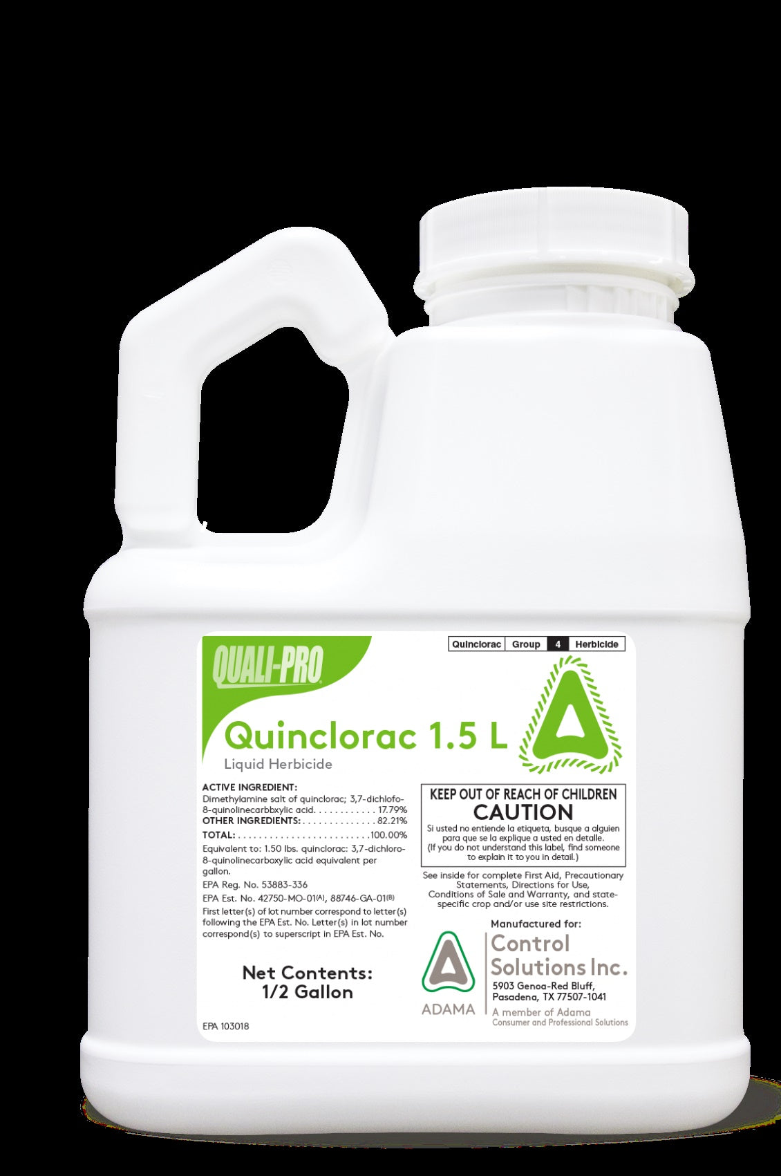 Quinclorac 1.5L (Drive XLR8) Liquid Crabgrass Killer Lawn and Pest